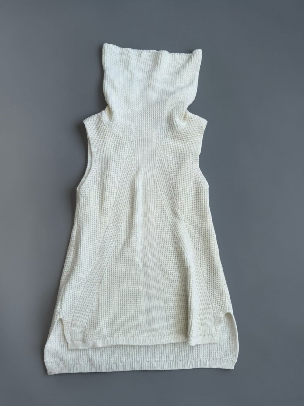 WHITE HOUSE BLACK MARKET White Knit Turtlneck Sweater Size XS